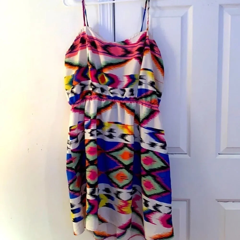 Wet seal colorful tribal dress
